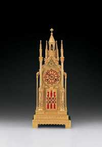 十九世纪 铜鎏金哥特式教堂钟